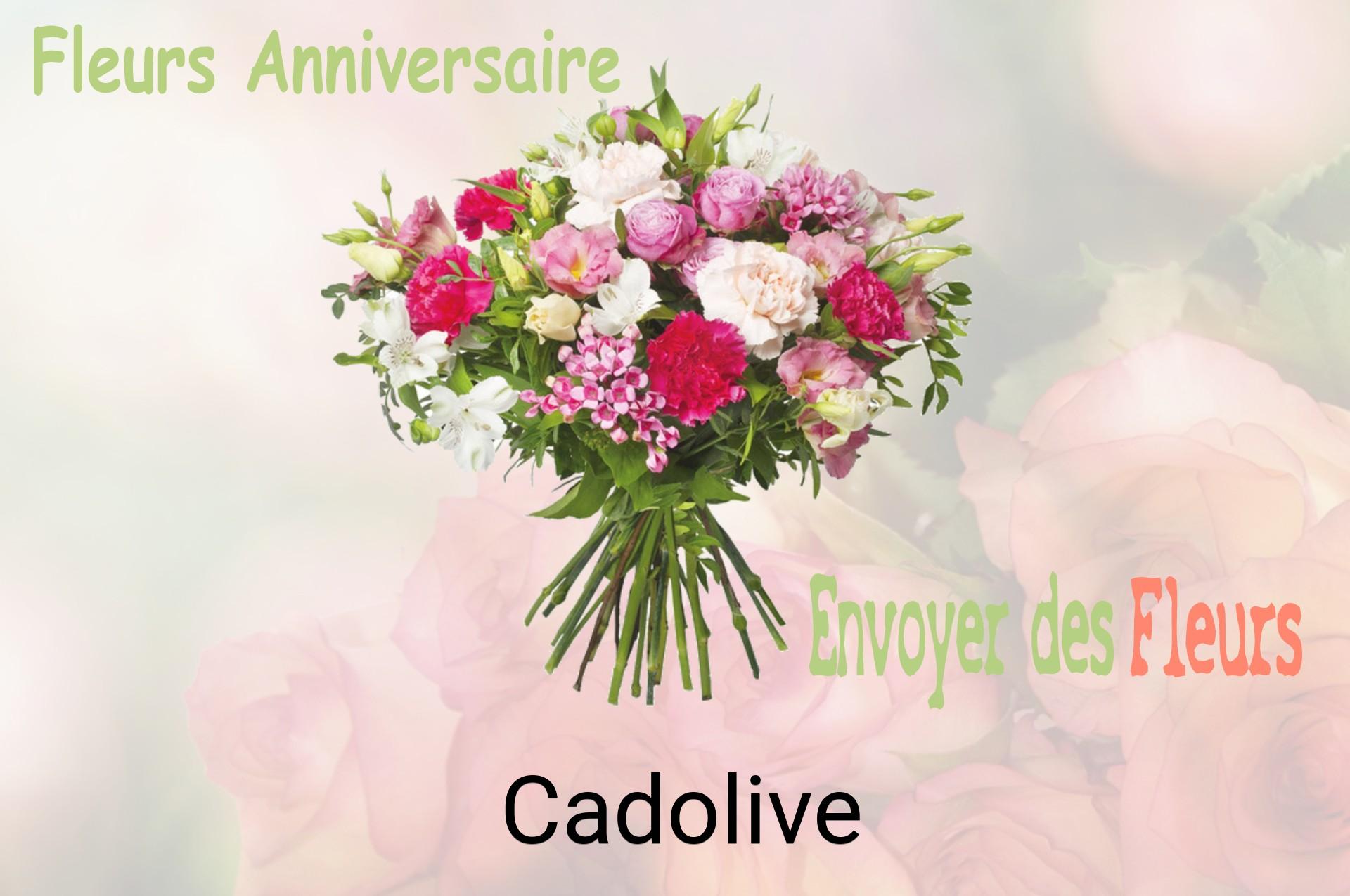 Bouquet de fleurs d’anniversaire livré à Cadolive