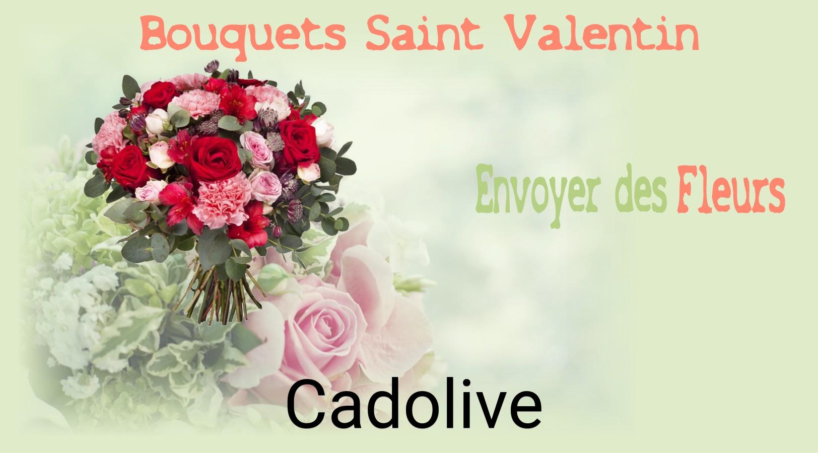 Roses de Saint-Valentin livrées à Cadolive